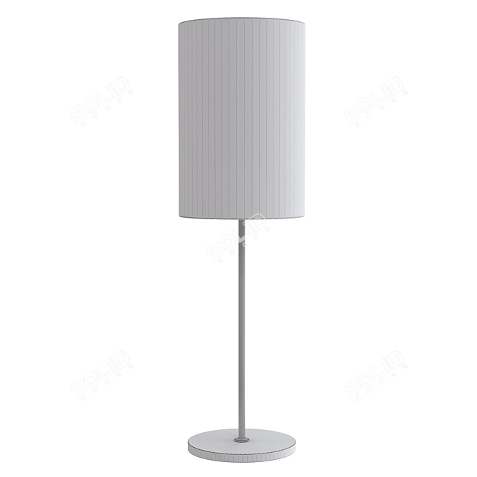 Elegant Idol Table Lamp 3D model image 2