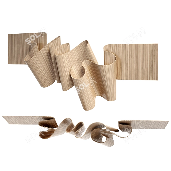 Title: Wind Gust Sculpture Turbo 3D model image 5