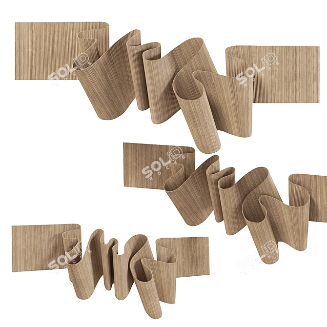 Title: Wind Gust Sculpture Turbo 3D model image 7