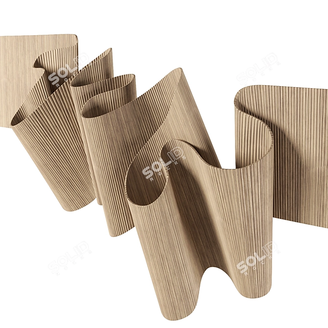 Title: Wind Gust Sculpture Turbo 3D model image 8