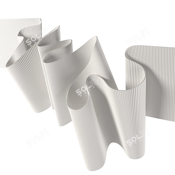 Title: Wind Gust Sculpture Turbo 3D model image 9