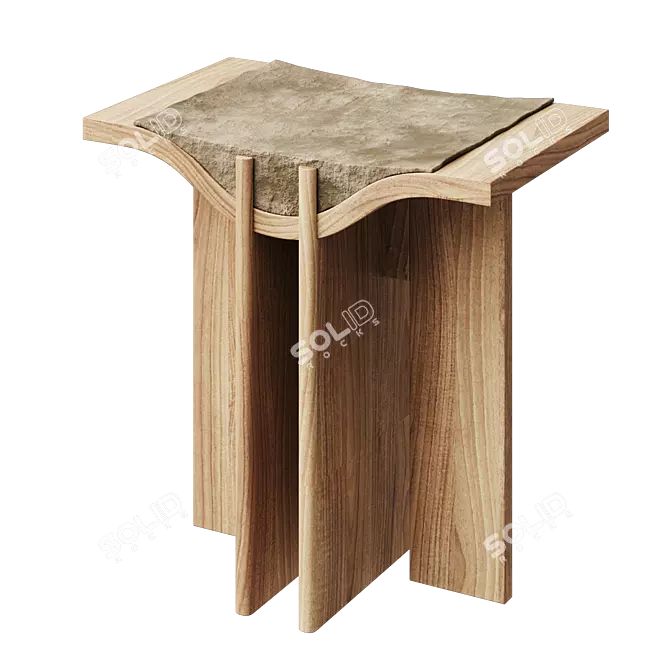 Summit Stool by Joanne Odisho 3D model image 1