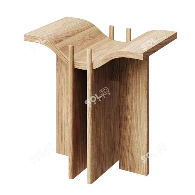 Summit Stool by Joanne Odisho 3D model image 2