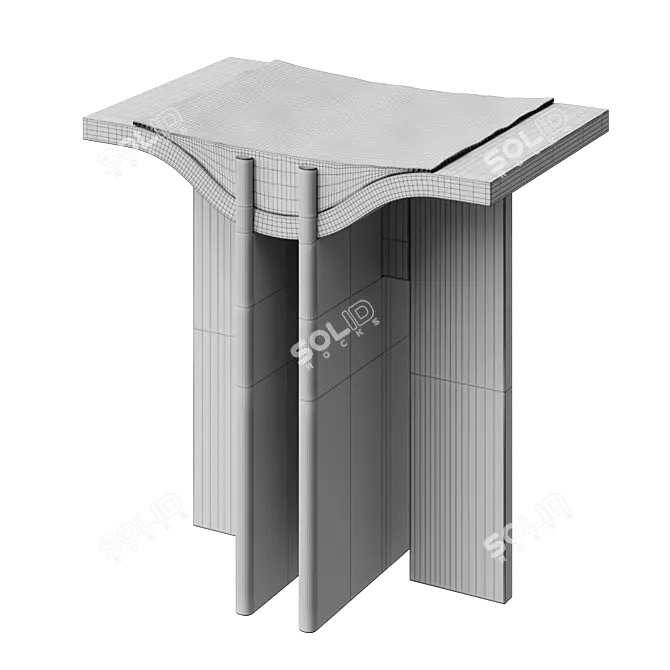 Summit Stool by Joanne Odisho 3D model image 3
