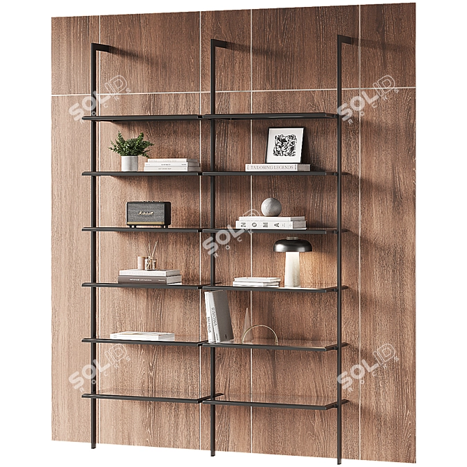 Dica Hogar Less Shelving System 3D model image 5