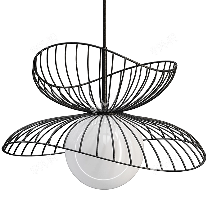 SIMRIS Pendant Light Max 2015 3D model image 4