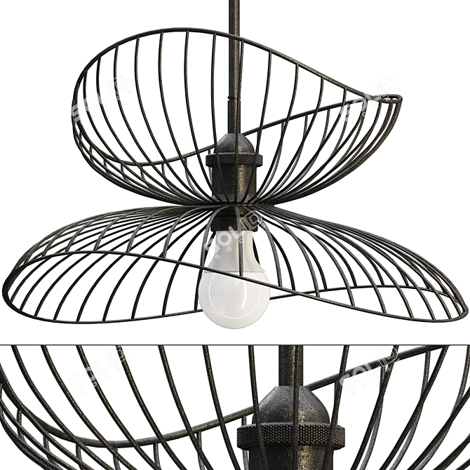 SIMRIS Pendant Light Max 2015 3D model image 5