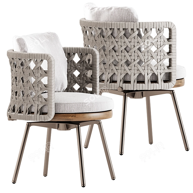 Torii Nest Outdoor Chair 3D model image 6