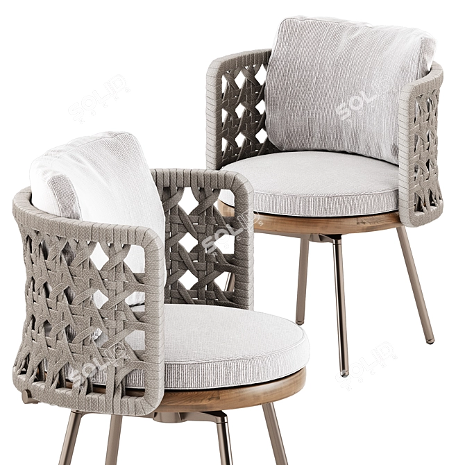Torii Nest Outdoor Chair 3D model image 7