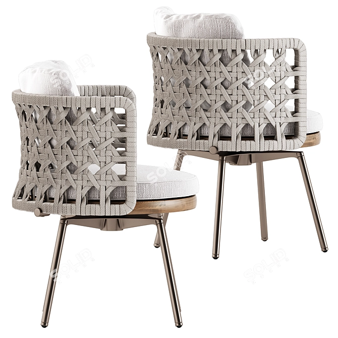 Torii Nest Outdoor Chair 3D model image 8