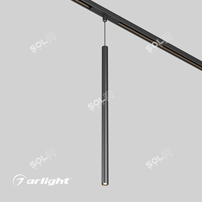 Magnetic Minimalist Spot Pendant Light 3D model image 1