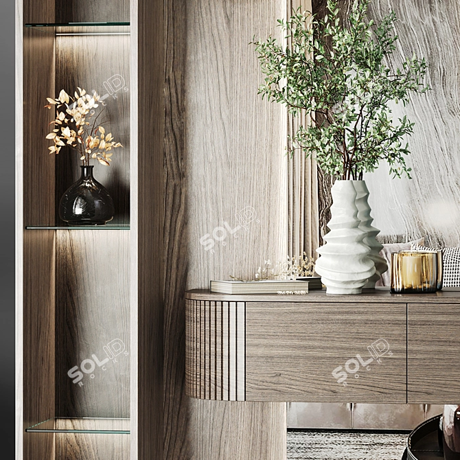 Corona Render-Ready Foyer Set 3D model image 4