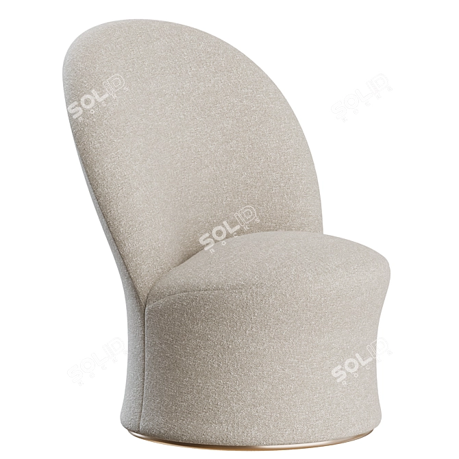  Artifort Pierre Paulin Armchairs Pair 3D model image 1