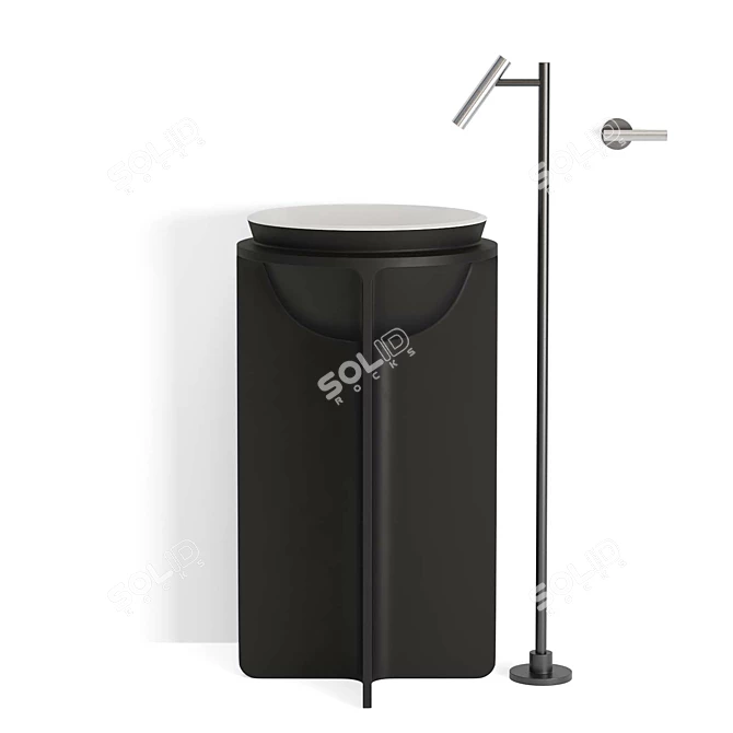 Falper Milano Washbasin Set 3D model image 1