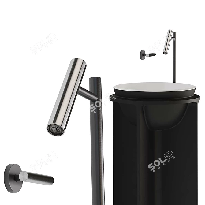Falper Milano Washbasin Set 3D model image 4