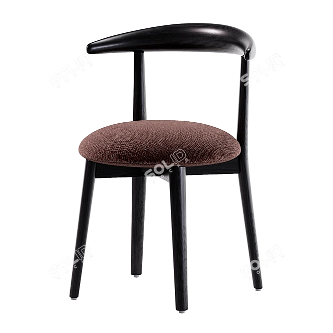 Wittmann CARINZIA Ash Chair: 3D-Rendered Modern Design 3D model image 4