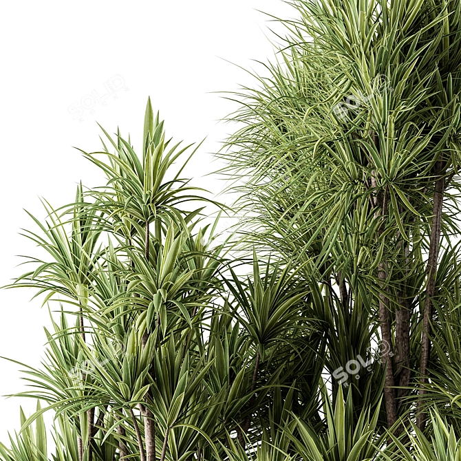 Assorted Foliage Bundle 135 3D model image 2