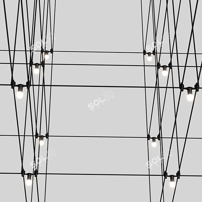 Molecule 200 Pendant Light (Centersvet) 3D model image 3