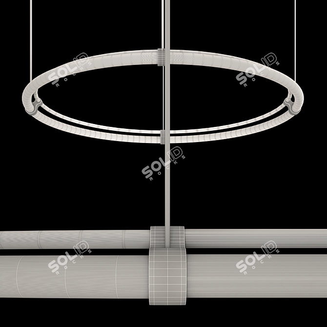 Custom Chandelier Kits: 5 Designs 3D model image 5