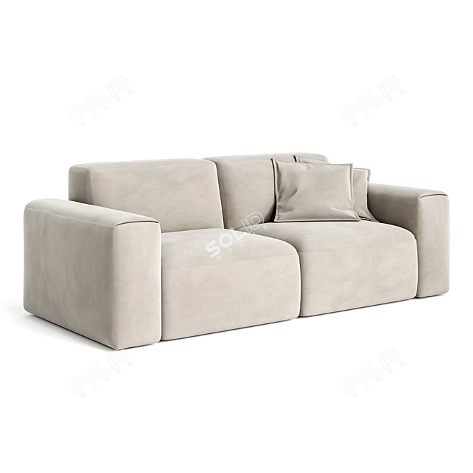 Modern Comfort Sofa Jack K-3 3D model image 1