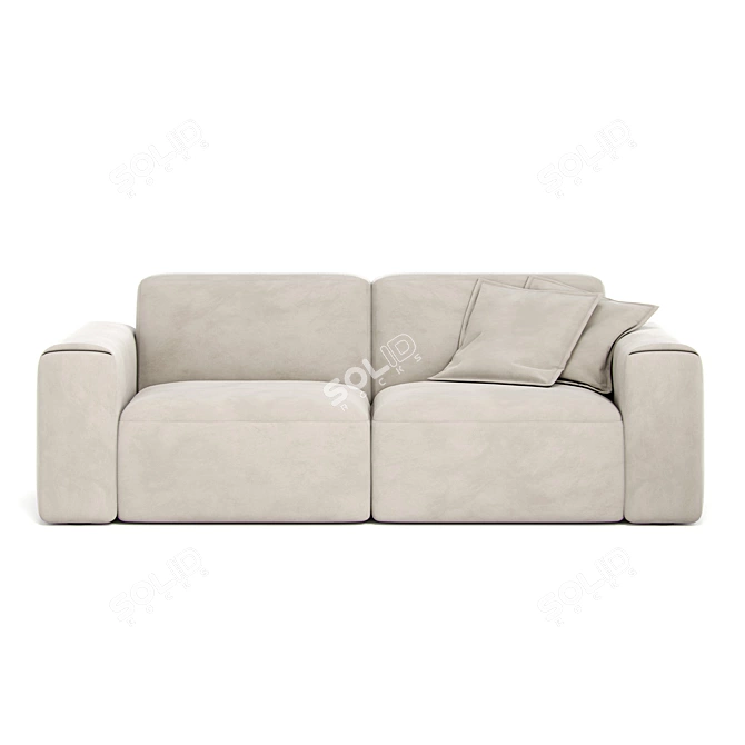 Modern Comfort Sofa Jack K-3 3D model image 2