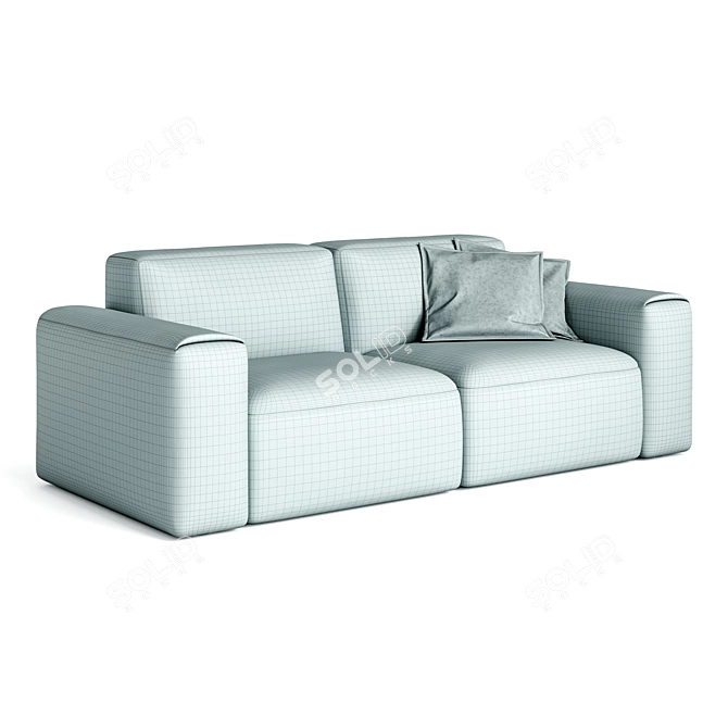 Modern Comfort Sofa Jack K-3 3D model image 3