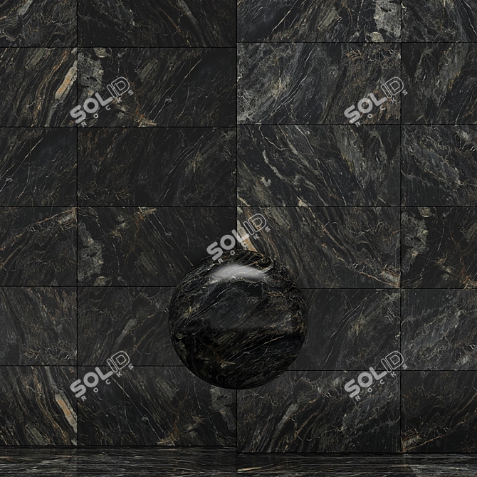 High Detail Marble Stone Texture 3D model image 3