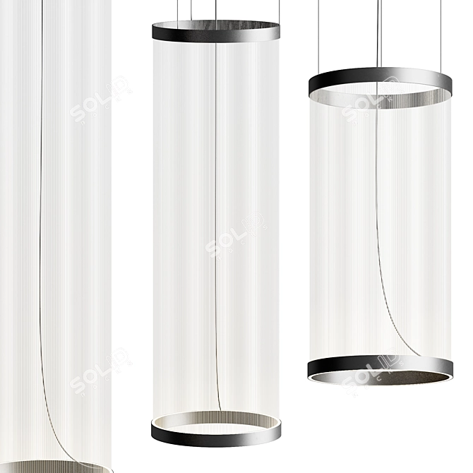 Modern Pendant Light Fixture 3D model image 3