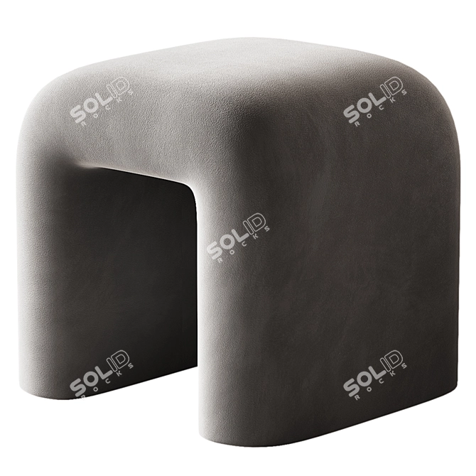 Chic Tate Stool | Lulu & Georgia 3D model image 2