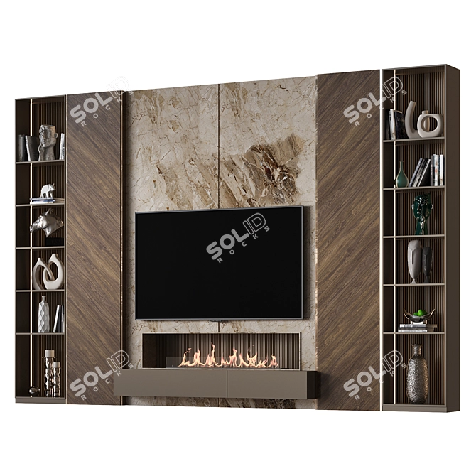 Wall Mounted TV Bracket 37 3D model image 4