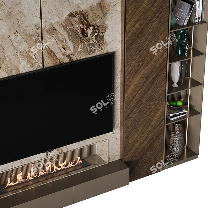 Wall Mounted TV Bracket 37 3D model image 5