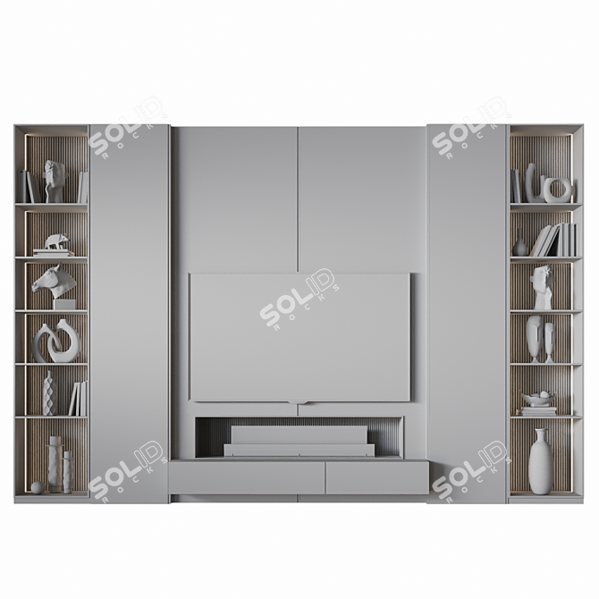 Wall Mounted TV Bracket 37 3D model image 6