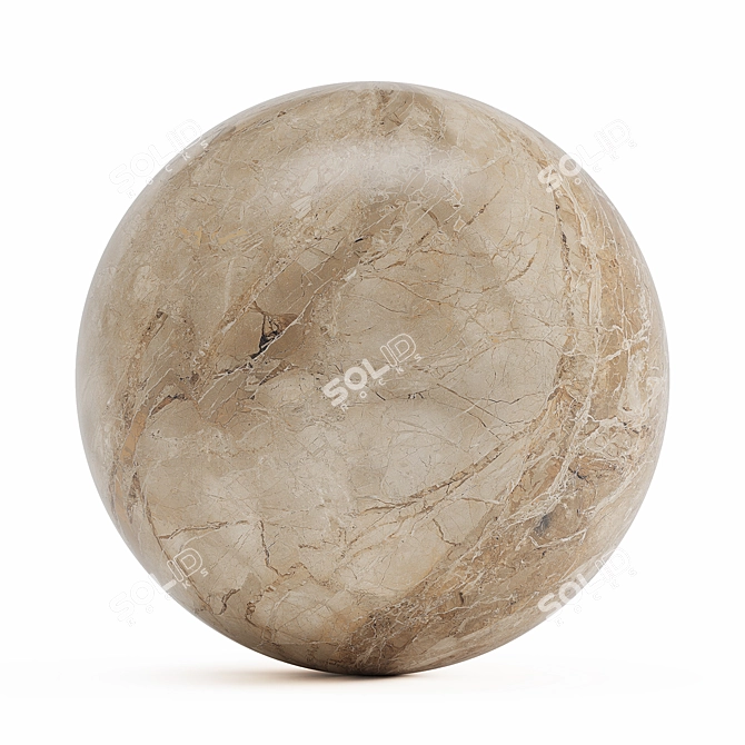 High Detail Marble Stone Textures 3D model image 1