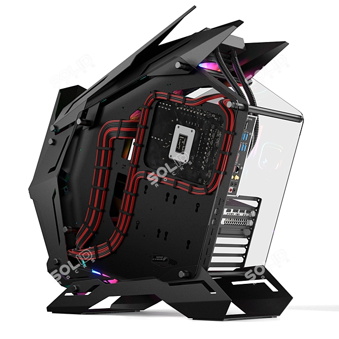 RGB GamingPC 4K Corona-Compatible SkyBox 3D model image 4