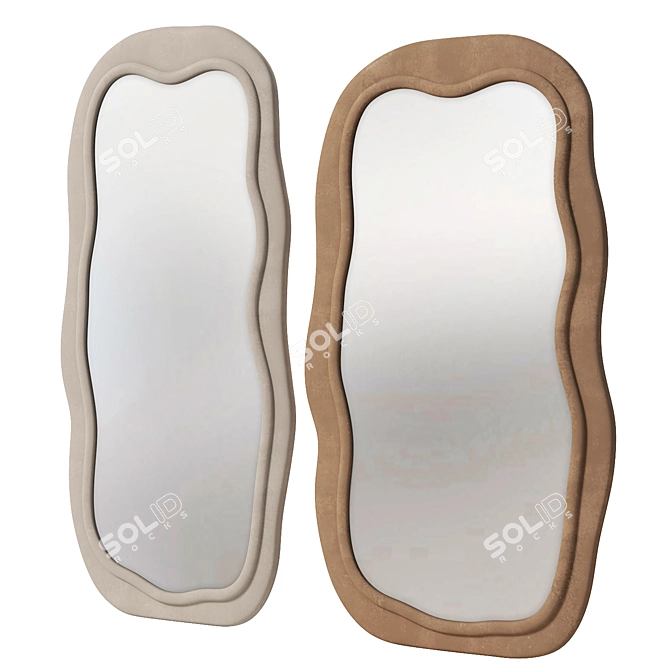 Full Length Floor Mirror 170x70cm 3D model image 2