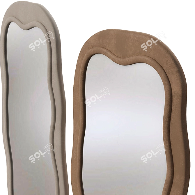 Full Length Floor Mirror 170x70cm 3D model image 3