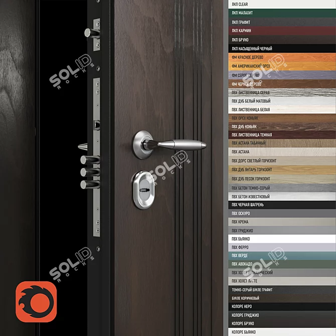 Snowbird PRO Thermal Insulated Door 3D model image 2