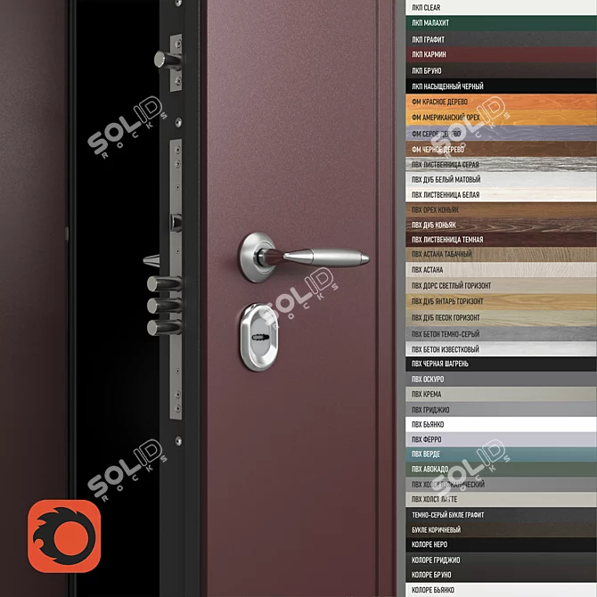 Translated from Russian:

Snegir PRO | PRO-Heat

Ultimate Thermal Exterior Door 3D model image 2