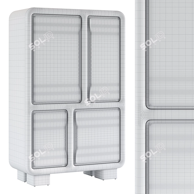Elegant CUSP Cabinet by MOUS 3D model image 3