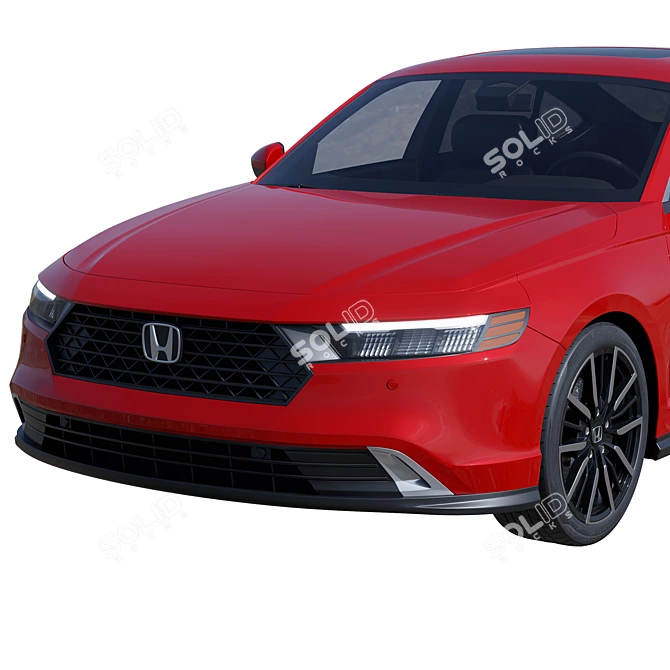  Honda Accord 2024: Tradition Meets Innovation 3D model image 4