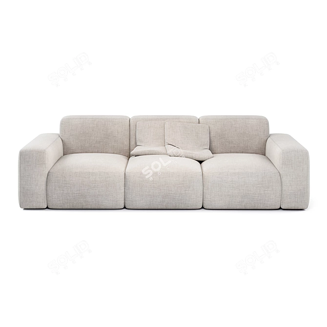 Modern Comfort Sofa Kermit 3D model image 2