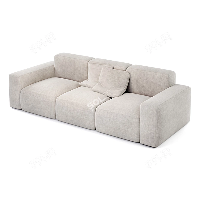 Modern Comfort Sofa Kermit 3D model image 3