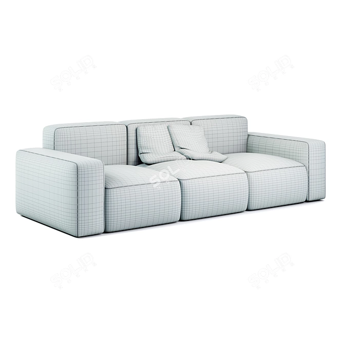 Modern Comfort Sofa Kermit 3D model image 4