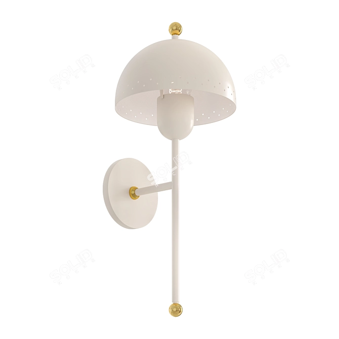 Jojo Wall Light: Modern Illumination 3D model image 1