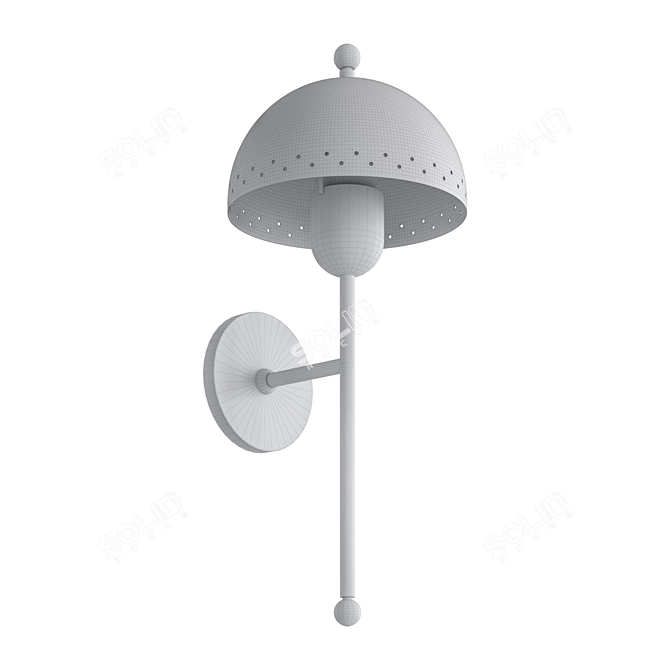 Jojo Wall Light: Modern Illumination 3D model image 2