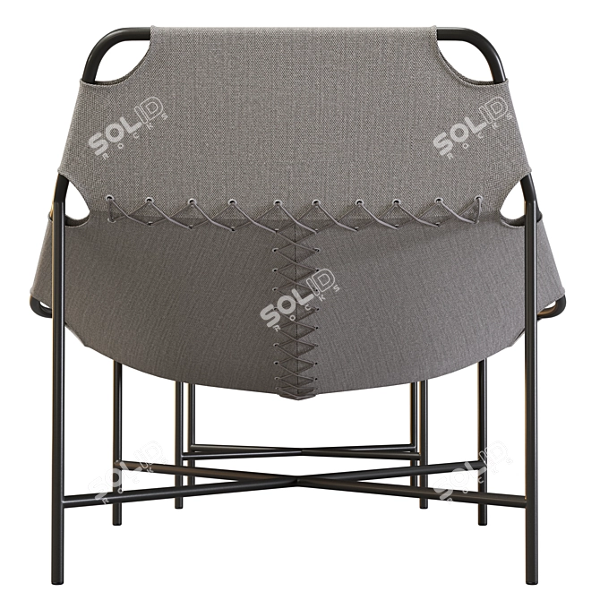 Iconic Outdoor Armchair: Rolf Benz JACKOUT 3D model image 4