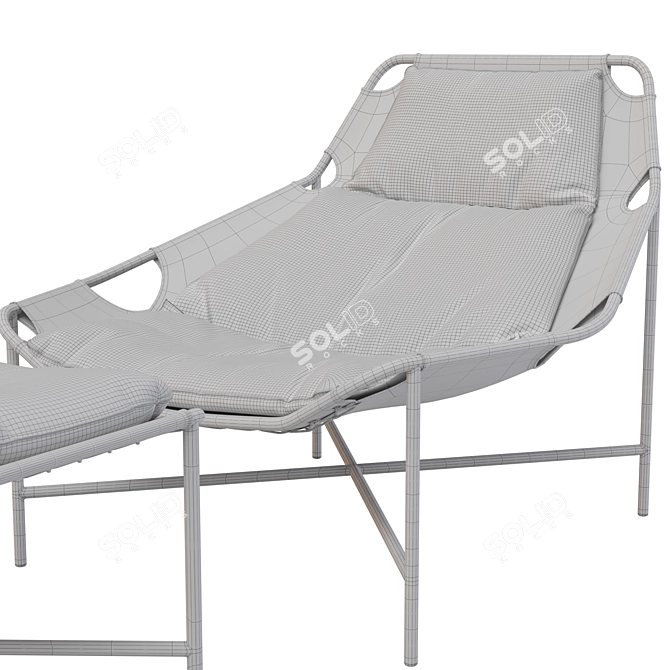 Iconic Outdoor Armchair: Rolf Benz JACKOUT 3D model image 6