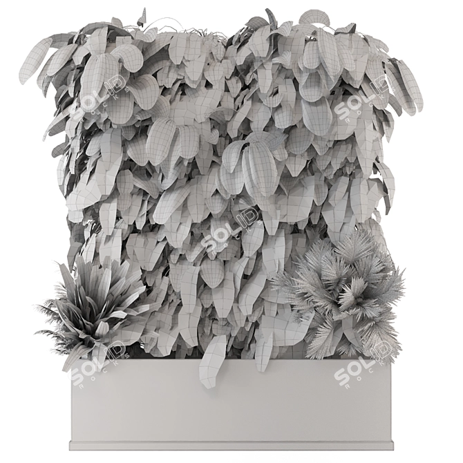 Contemporary Indoor Plants Set 2046 3D model image 4