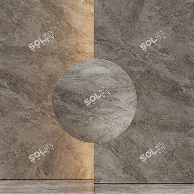 Premium Marble Stone Texture Pack 3D model image 2