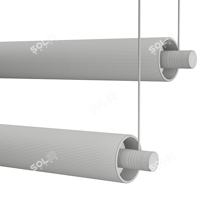 Modern Hanging Lamp 3D Model 3D model image 4